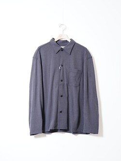 SEVEN BY SEVEN 男裝 SHIRTS JACKET ‐Silk noil Jersey‐ 圖片1