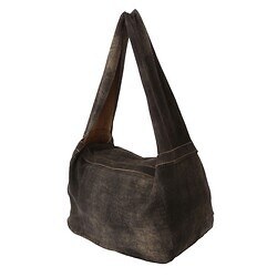 セブンバイセブン メンズ レザーショルダーバッグ -ゴートスウェード アンティークフィニッシュ- 画像2