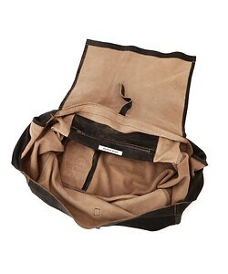 セブンバイセブン メンズ レザーショルダーバッグ -ゴートスウェード アンティークフィニッシュ- 画像8