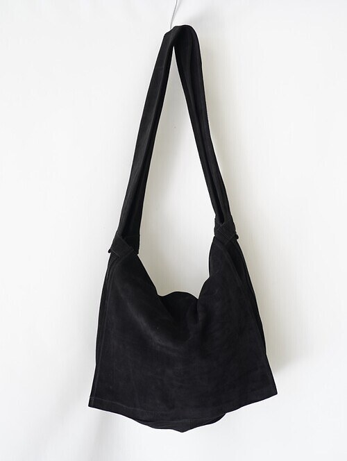 LEATHER SHOURDER BAG -Cow split leather- (26SS)｜SEVEN BY SEVEN WOMENS & MENS