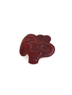 セブンバイセブン レディース & メンズ レザーカービングピンズ -Sn**py- 画像1