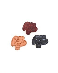 セブンバイセブン レディース & メンズ レザーカービングピンズ -Sn**py- 画像7