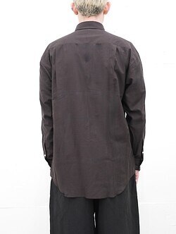 FUJI MENS COTTON SILK CHECK SHIRT IMAGE4