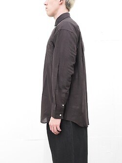 FUJI MENS COTTON SILK CHECK SHIRT IMAGE3