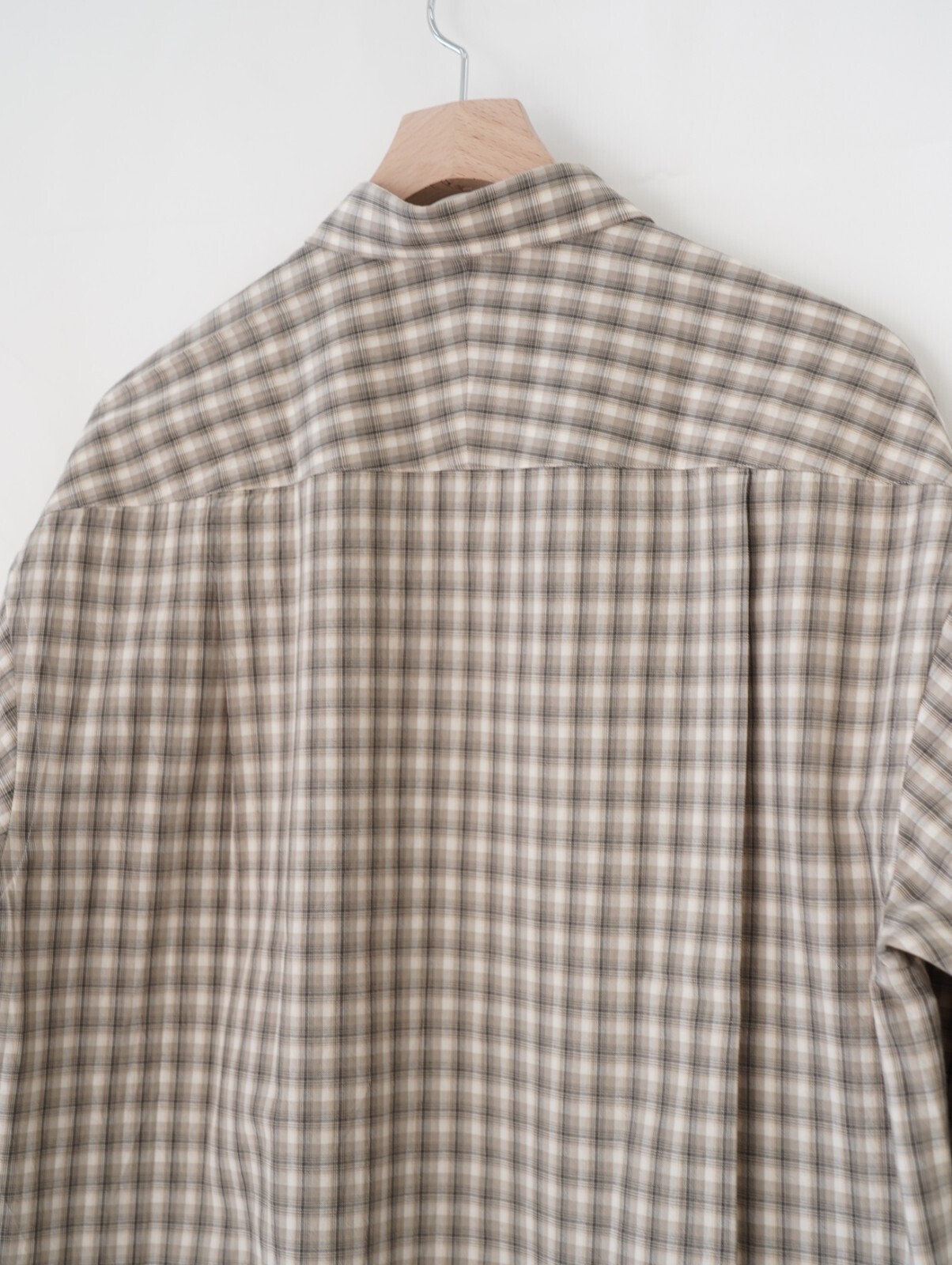 FUJI MENS COTTON CHECK SHIRT IMAGE6