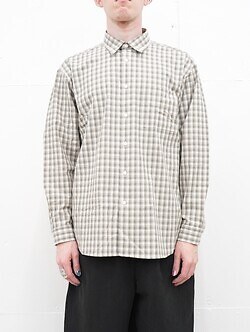 FUJI MENS COTTON CHECK SHIRT IMAGE2