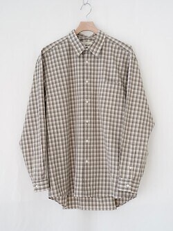 FUJI MENS COTTON CHECK SHIRT IMAGE5