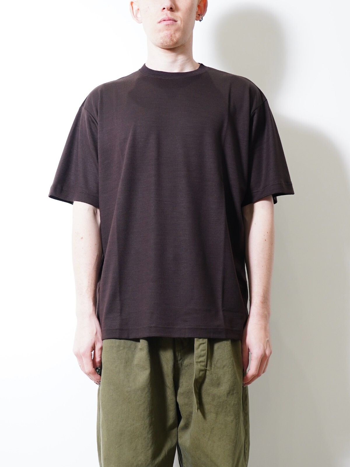 FUJI MENS WOOL S/S T-SHIRT IMAGE18