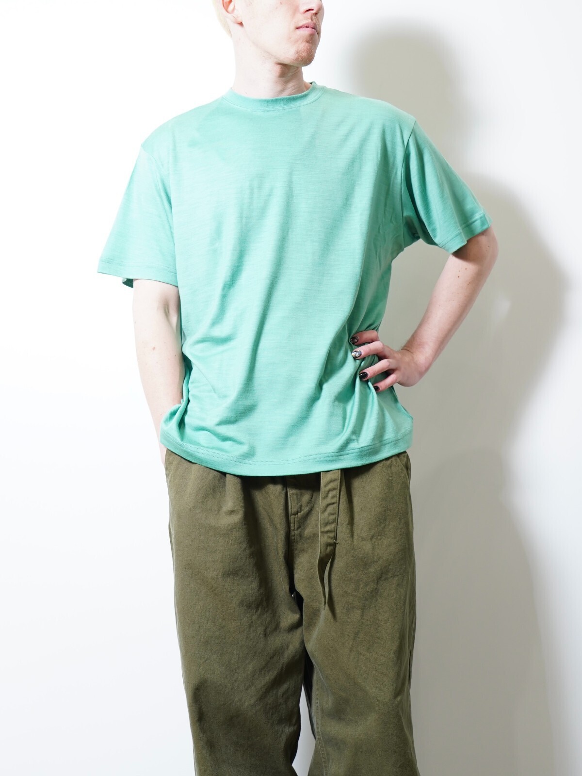 FUJI MENS WOOL S/S T-SHIRT IMAGE13