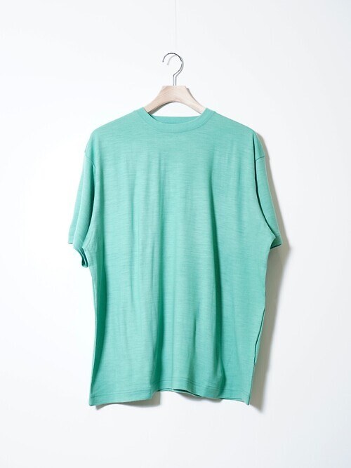 WOOL S/S T-SHIRT｜FUJI MENS