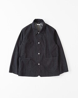 saby MENS WORKERS JACKET TYPE TWO POCKET - 11oz Uneven yarn Denim - IMAGE1