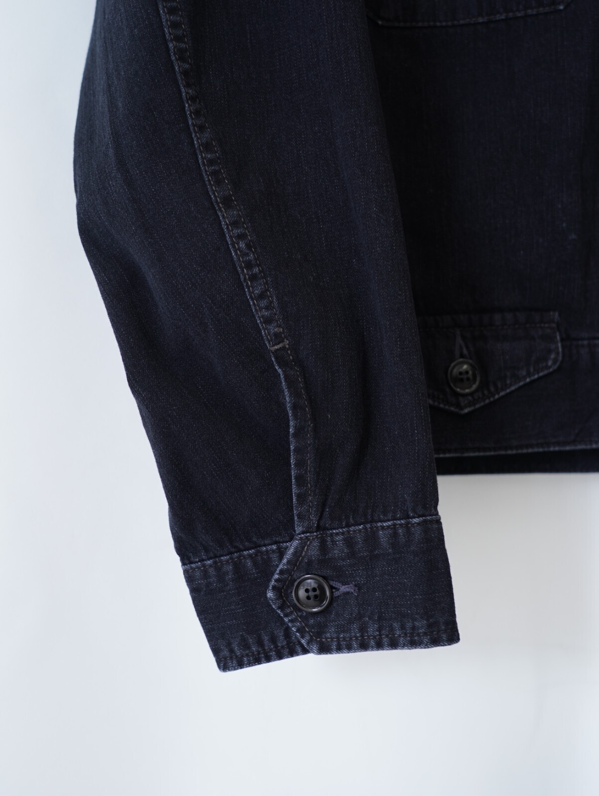 サルト メンズ ライトデニムトラッカージャケット 画像25