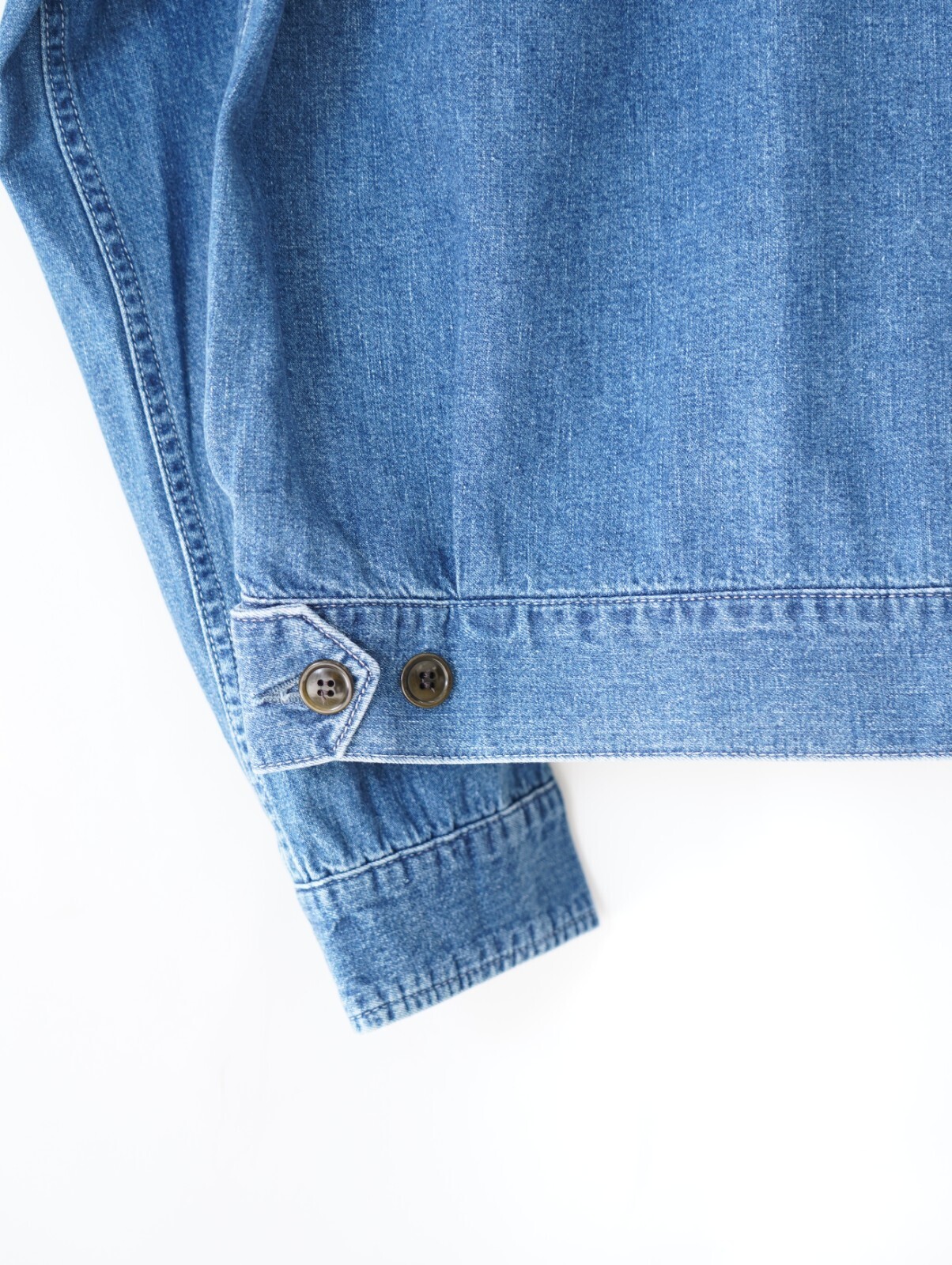 サルト メンズ ライトデニムトラッカージャケット 画像12