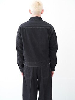 サルト メンズ ライトデニムトラッカージャケット 画像18