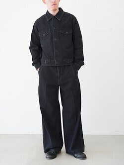 サルト メンズ ライトデニムトラッカージャケット 画像19