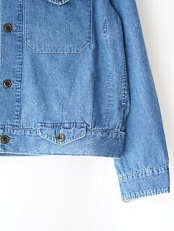 サルト メンズ ライトデニムトラッカージャケット 画像11