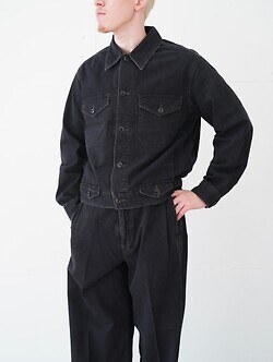 サルト メンズ ライトデニムトラッカージャケット 画像15