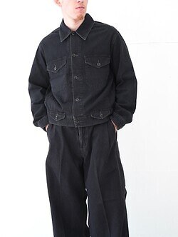 サルト メンズ ライトデニムトラッカージャケット 画像14