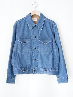 サルト メンズ ライトデニムトラッカージャケット 画像8