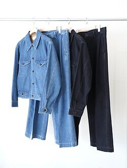 サルト メンズ ライトデニムエンブロイダリーワイドパンツ 画像25