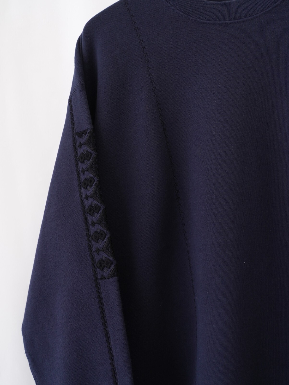 SARTO MENS EMBROIDERY CREW NECK L/S IMAGE5