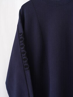 SARTO MENS EMBROIDERY CREW NECK L/S IMAGE5