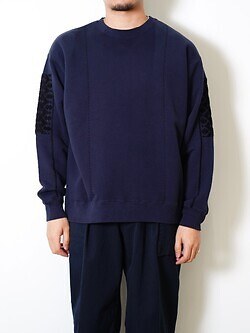 SARTO MENS EMBROIDERY CREW NECK L/S IMAGE6