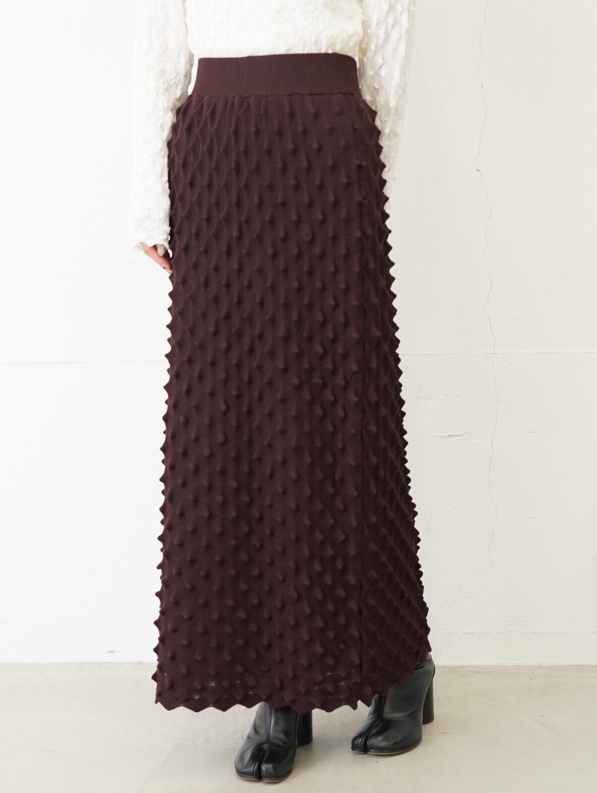 OPEN SESAME CLUB 女士 durian long skirt (26SS) 图片20