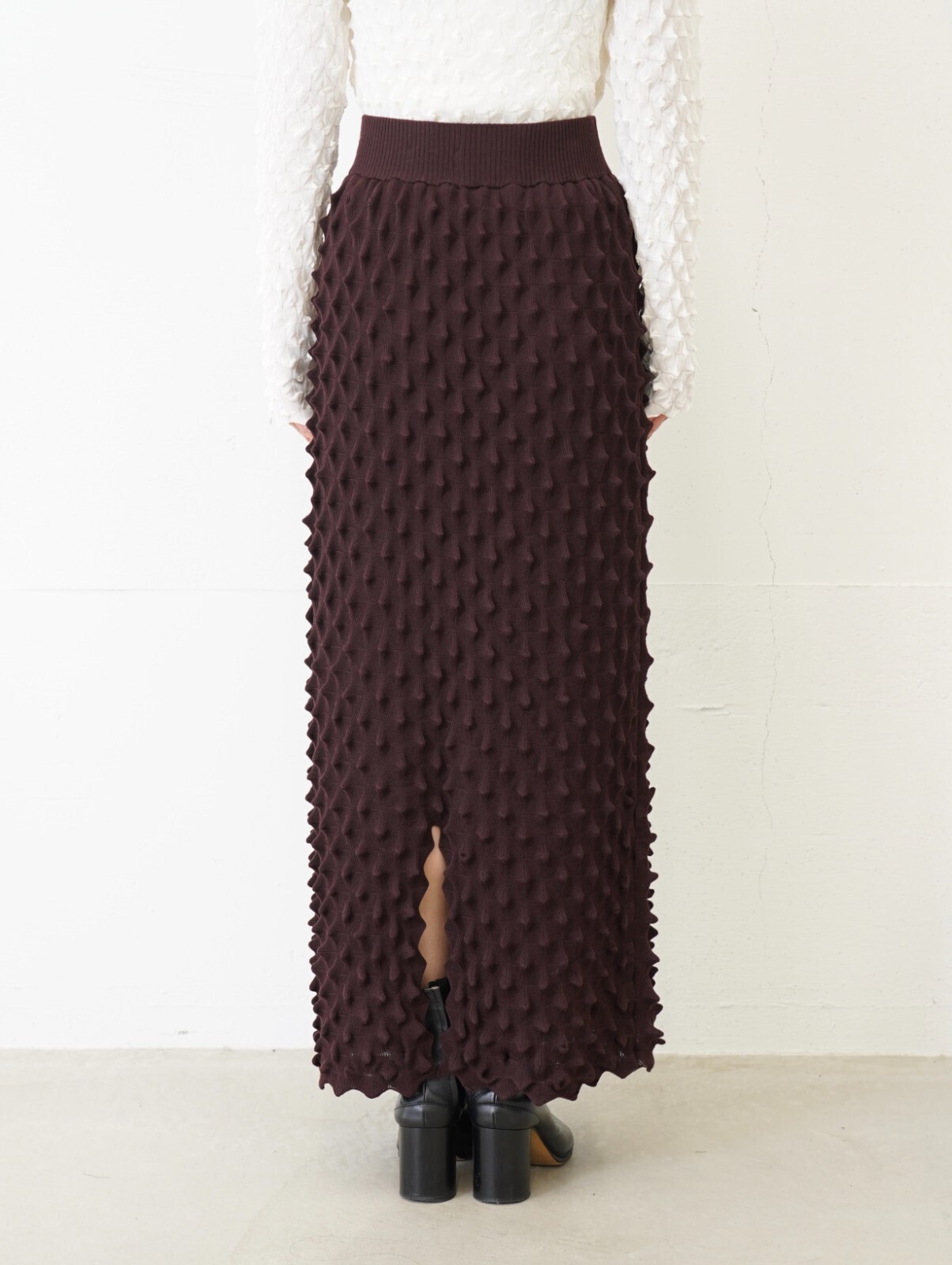OPEN SESAME CLUB 女士 durian long skirt (26SS) 图片19