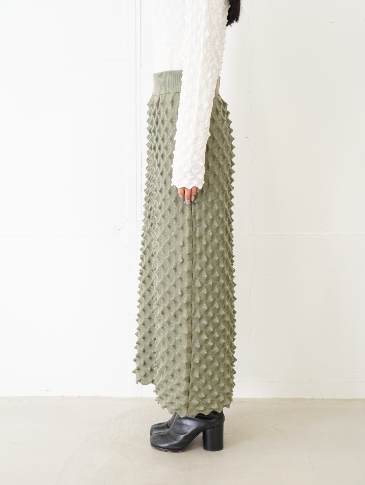 OPEN SESAME CLUB 女士 durian long skirt (26SS) 图片10