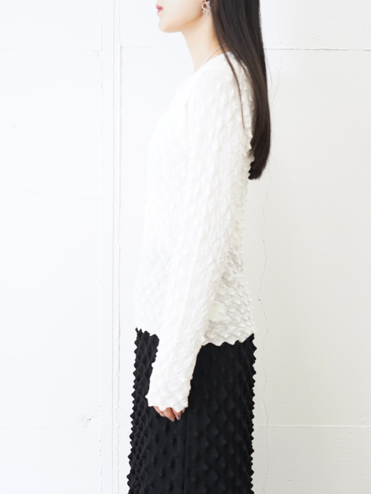 OPEN SESAME CLUB 女士 ice cotton tops (26SS) 图片9