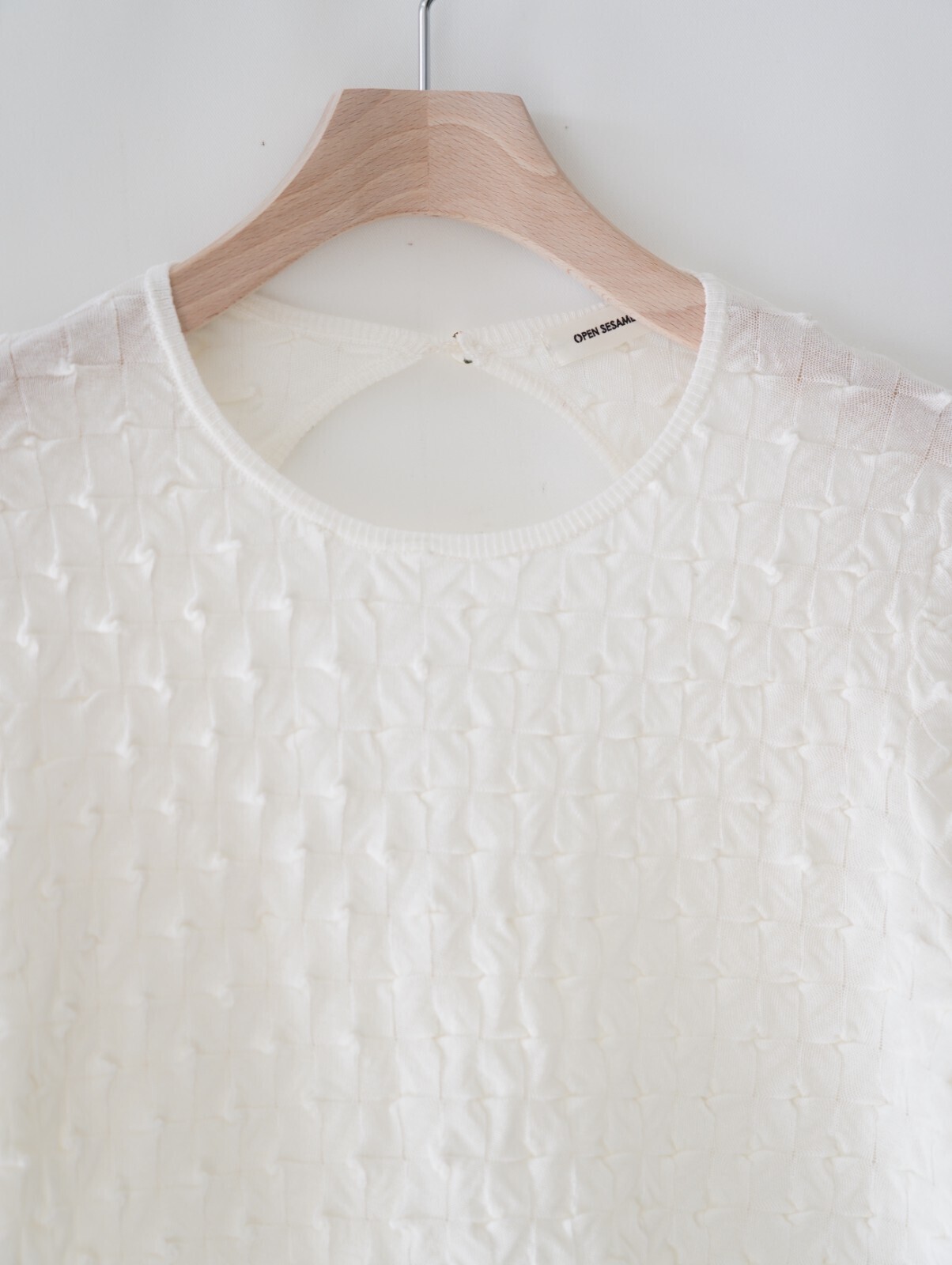 OPEN SESAME CLUB 女士 ice cotton tops (26SS) 图片13