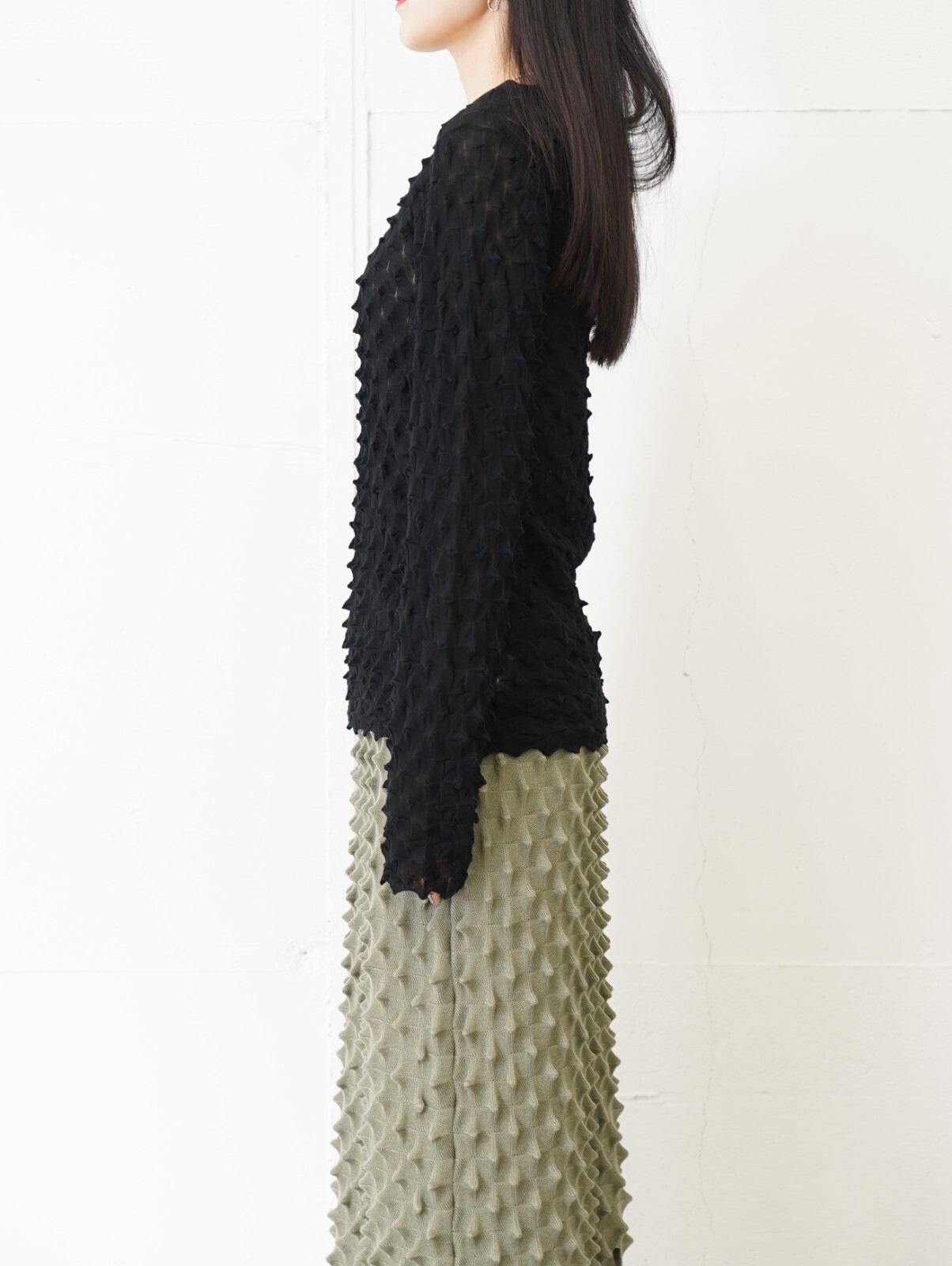 OPEN SESAME CLUB 女士 ice cotton tops (26SS) 图片16