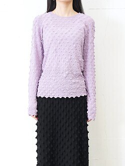 OPEN SESAME CLUB 女士 ice cotton tops (26SS) 图片1