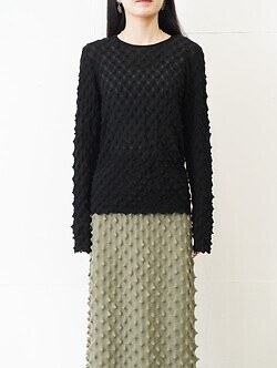 OPEN SESAME CLUB 女士 ice cotton tops (26SS) 图片15