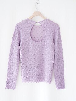 OPEN SESAME CLUB 女士 ice cotton tops (26SS) 图片6