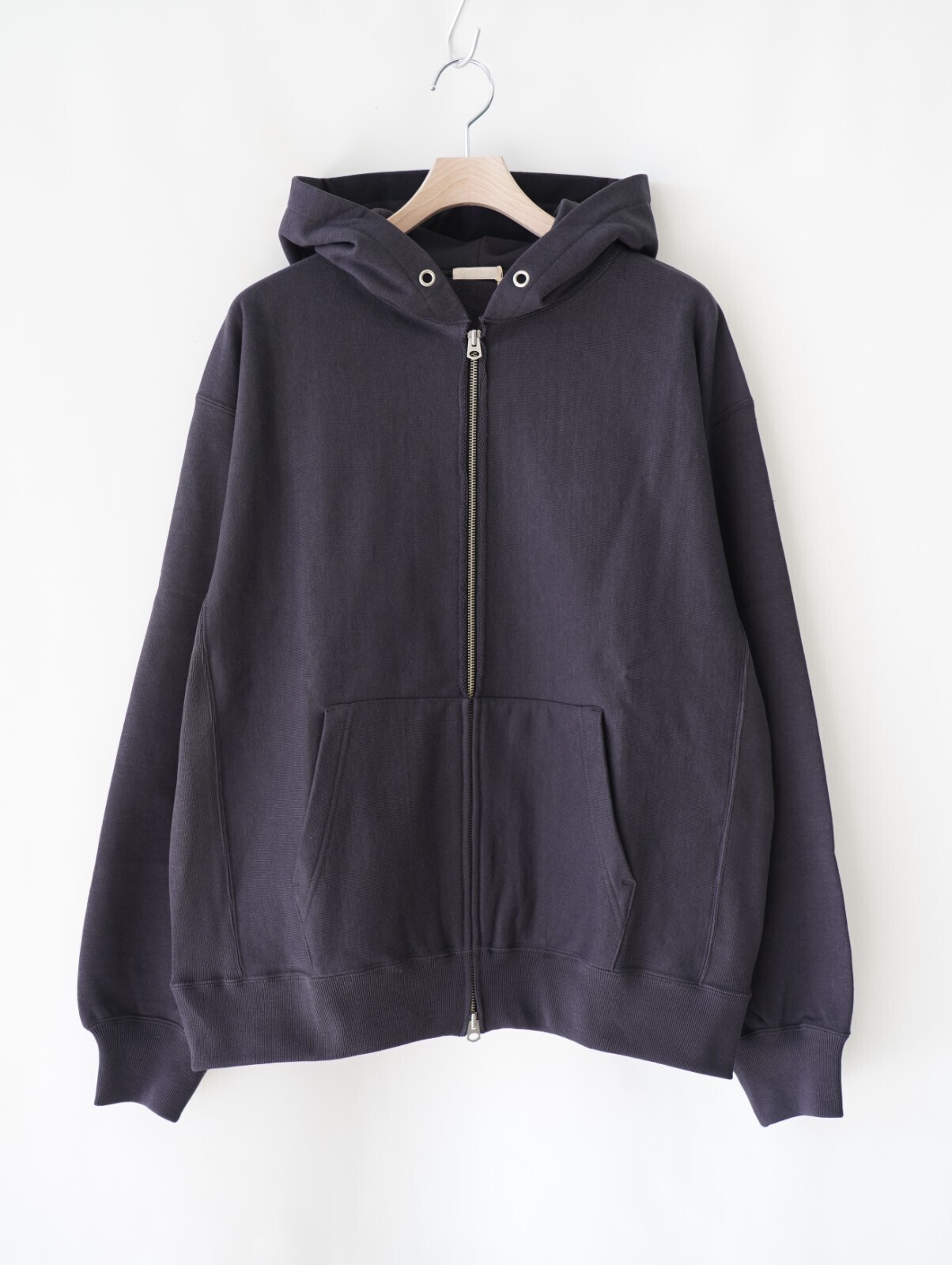 アルテリア メンズ フェイデッドシルキーテリージップアップパーカ 画像6