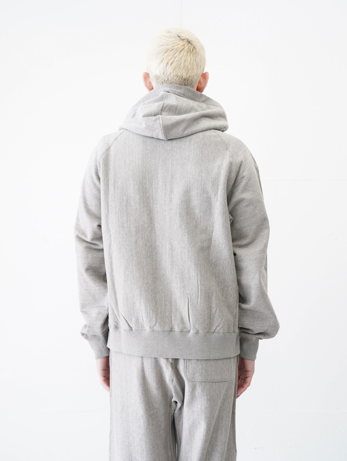 アルテリア メンズ フェイデッドシルキーテリージップアップパーカ 画像14