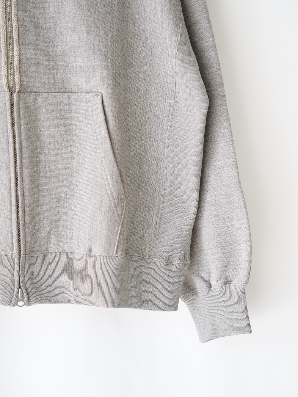 アルテリア メンズ フェイデッドシルキーテリージップアップパーカ 画像19