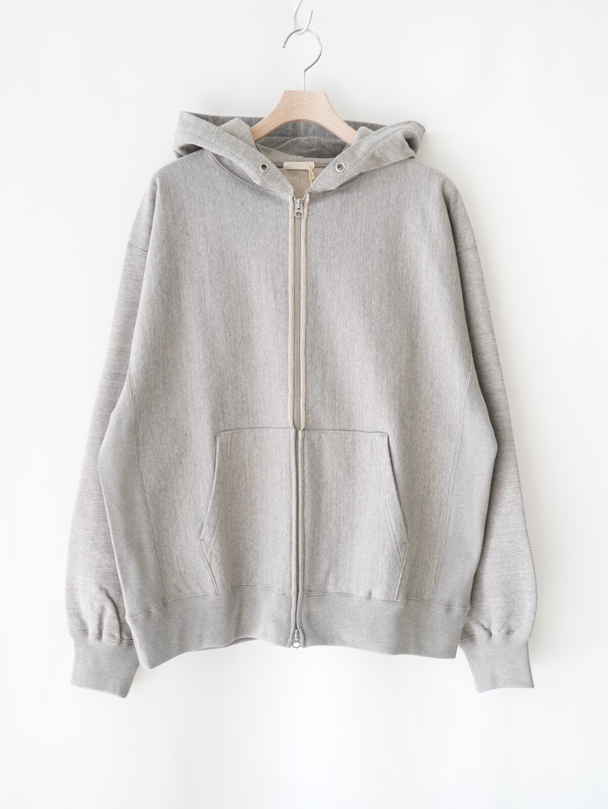 アルテリア メンズ フェイデッドシルキーテリージップアップパーカ 画像15