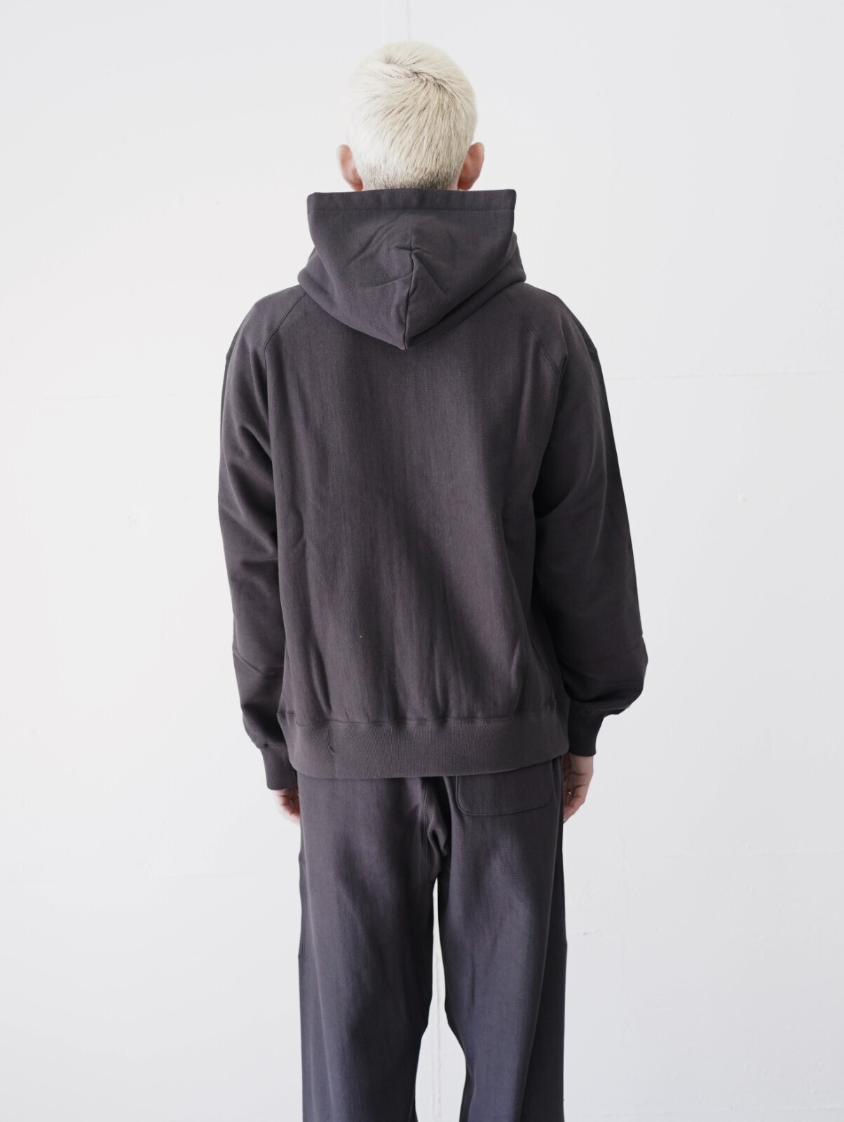 アルテリア メンズ フェイデッドシルキーテリージップアップパーカ 画像4