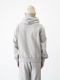 アルテリア メンズ フェイデッドシルキーテリージップアップパーカ 画像14