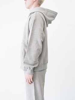 アルテリア メンズ フェイデッドシルキーテリージップアップパーカ 画像13