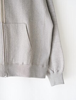 アルテリア メンズ フェイデッドシルキーテリージップアップパーカ 画像19