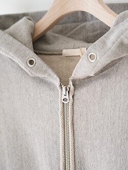 アルテリア メンズ フェイデッドシルキーテリージップアップパーカ 画像17