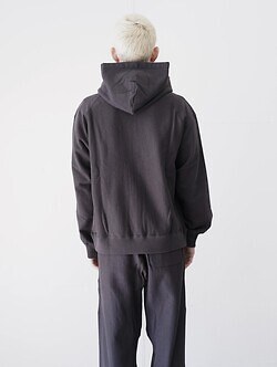 アルテリア メンズ フェイデッドシルキーテリージップアップパーカ 画像4