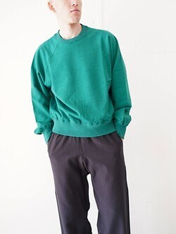 アルテリア メンズ フェイデッドシルキーテリースウェットシャツ 画像1