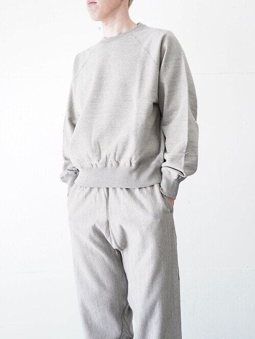 FADED SILKY TERRY SWEAT SHIRT｜ULTERIOR 남성