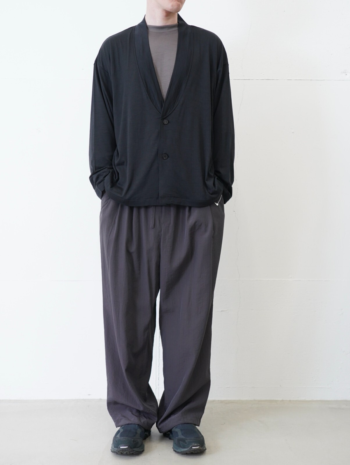 ノノット メンズ ミニマムスモッキングジャケット 画像5