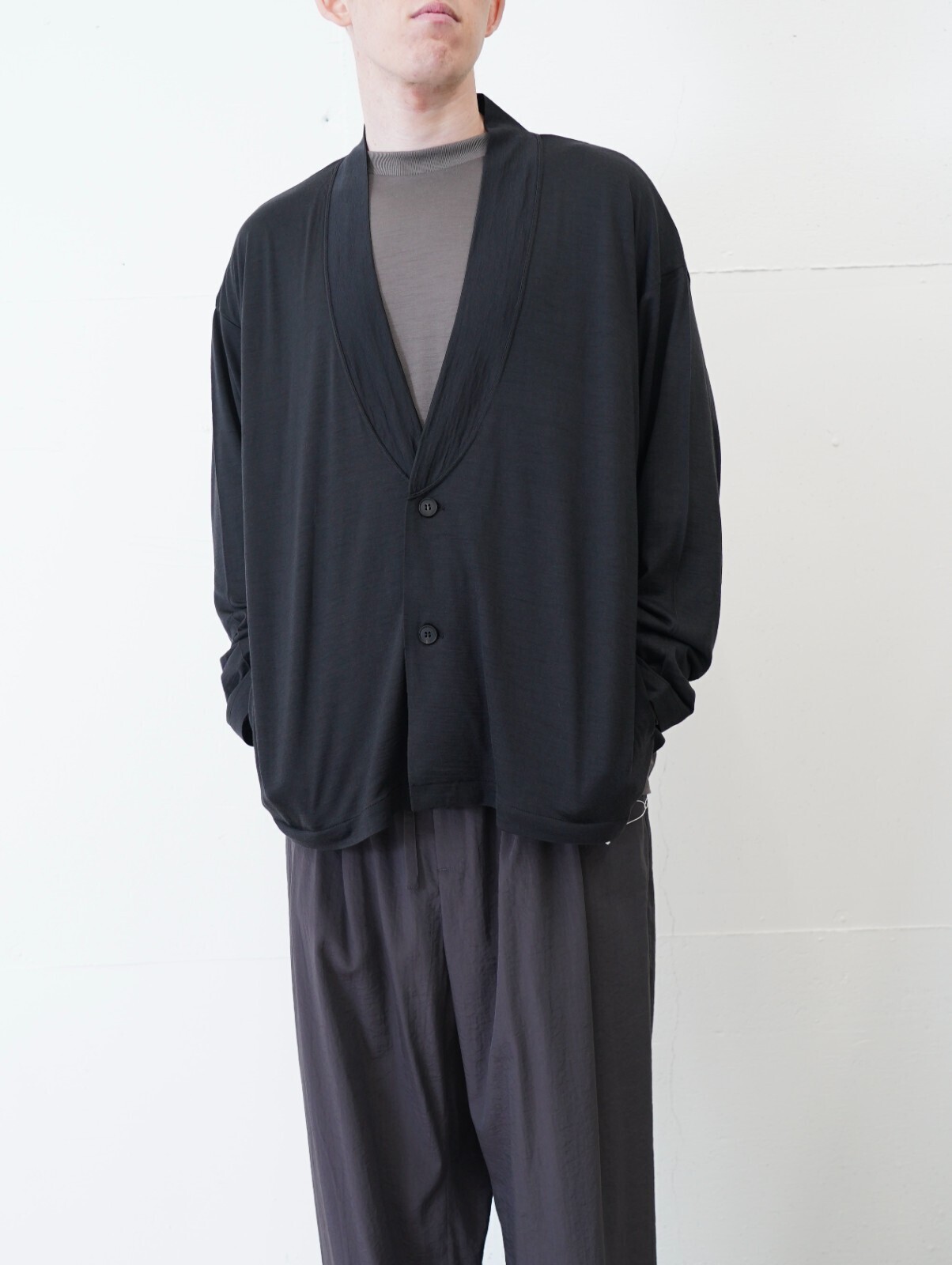 ノノット メンズ ミニマムスモッキングジャケット 画像2